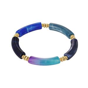 Tube bracelet bead detail