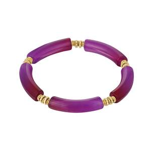 Tube bracelet bead detail